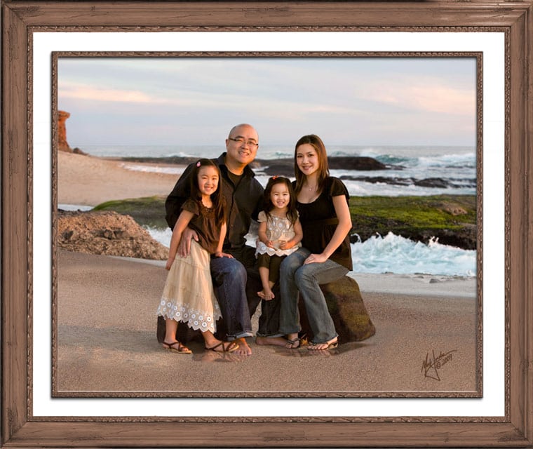 Orange County Family Beach Portraits by Mark Jordan Photography