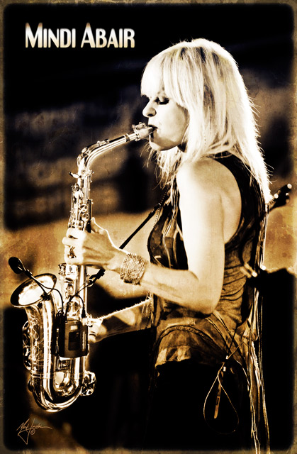 Saxophonist Mindi Abair In Concert by Orange County Photographer, Mark Jordan